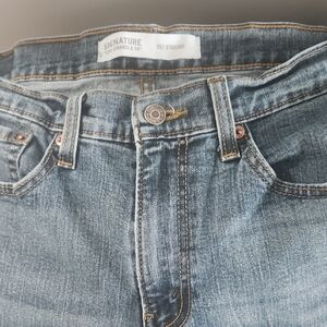 Signature Levi Strauss & Co. Blue Jeans